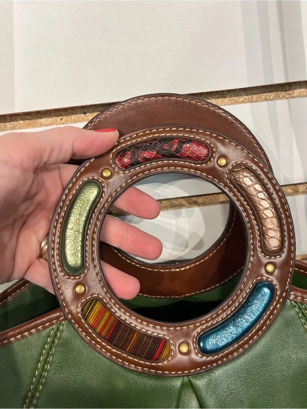 Vintage Relic leather bag